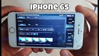 iPhone 6s PUBG Mobile Lag Test 2024🤔  iPhone 6s Plus BGMI Gameplay Livik Event Mode [upl. by Aysan]