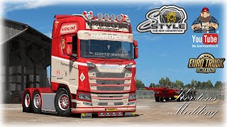 ETS2 v136 Scania S Next Gen Fisotrans amp Son SkinWork  ALL Parts [upl. by Zabrina]