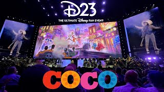 Coco Ride Announced for Disney California Adventure  D23 The Ultimate Disney Fan Event [upl. by Neelrihs]