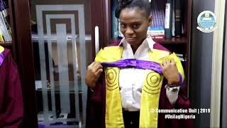 How to wear UnilagNigeria Convocation attire [upl. by Perren]