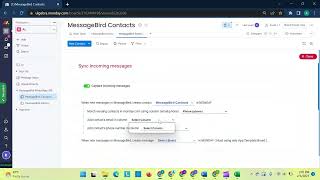 MessageBird for mondaycom  Incoming setup [upl. by Adnalay596]