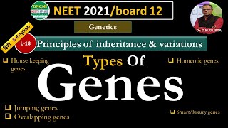 NEETL18Jumping GeneOverlapping GeneSmart GeneHomeotic GeneGeneticsBiology Class 12 [upl. by Eener901]