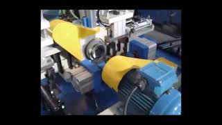 AUTO STUD AND BOLT CHANFERING AND MARKING AND NUT ASSEMBLY MACHINE [upl. by Deelaw]