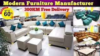 Teakwood Furniture Manufacturer In Hyderabad  300KM Free Delivery  Trending Sofa amp Dining Table [upl. by Apfelstadt807]