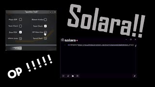 Best arsenal script Works on Solara [upl. by Mena]