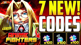 ⚠️UPDATE CODES⚠️ ANIME FIGHTERS SIMULATOR CODES 2024  ROBLOX ANIME FIGHTERS CODES  CODE AFS [upl. by Johny]