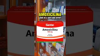 Amoxicilina para que sirve dosis y como se toma farmacologia farmacia medicamentos medicina [upl. by Glassco]