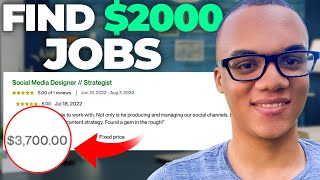 How I Consistently Find TOPPAYING Jobs On Upwork [upl. by Skoorb859]