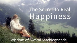 How to Be Happy Sri Swami Satchidananda Integral Yoga [upl. by Terag834]