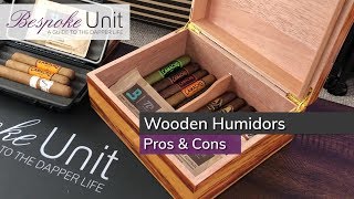 Pros amp Cons Of Using A Wooden Humidor Why Store Cigars In A Wooden Humidor [upl. by Atsok]