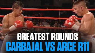 The Unbelievable Action Of Michael Carbajal Vs Jorge Arce  GREATEST ROUNDS [upl. by Atinid742]