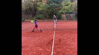 Niklas Kochta Volley Drill tennis [upl. by Amadeus]