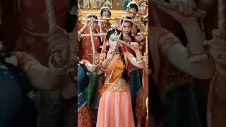 Radha Krishna Dance shortsfeed shorts trendingshorts motivational [upl. by Ahders]