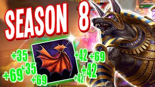 This Smite SEASON 8 ANUBIS BUILD Is INSANE [upl. by Ide]