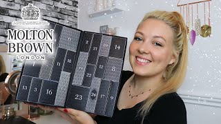 MOLTON BROWN ADVENT CALENDAR 2020 UNBOXING  Sammy Louise [upl. by Walburga]