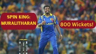 Muttiah Muralitharan The Greatest Spin Bowler in Cricket History [upl. by Amitaf]