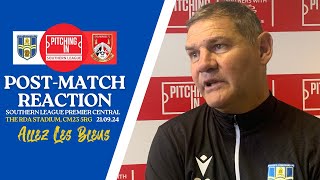 PostMatch Reaction Stourbridge FC H  SLPC  With Steve Castle [upl. by Schwejda]