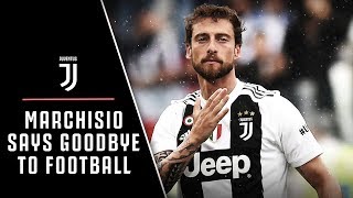 Claudio Marchisio says goodbye to football Thank you for everything Principino [upl. by Eddana]