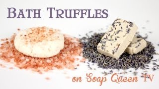 How to Make Bath Truffles  Bramble Berry [upl. by Eilliw]