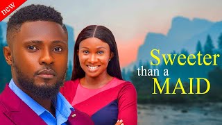 SWEETER THAN A MAID  Maurice Sam and Sonia Uche New Comedy Nollywood Movie 2024 [upl. by Olegna]