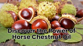 Discover the Power of Horse Chestnut Oil [upl. by Lahtnero]