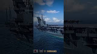 IJN SHINANO worldofwarships wows youtube [upl. by Pacorro]