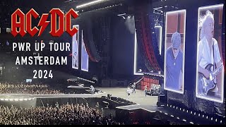 ACDC 5 june 2024 Amsterdam Johan Cruijff Arena [upl. by Gnes]