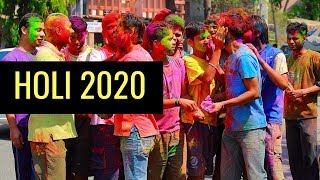 holi 2020 date in india calendar  2020 me holi kab hai  2020 me holi kab [upl. by Flann]