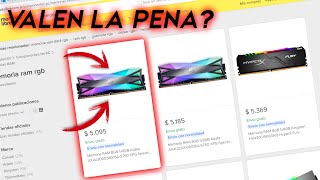 ¡Compré la RAM RGB MAS BARATA de MERCADO LIBRE ¿Valio la pena [upl. by Ttik485]