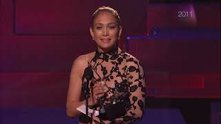 Memorable AMAs Highlights ft Jennifer Lopez  AMAs 50th Anniversary Special [upl. by Worthy]