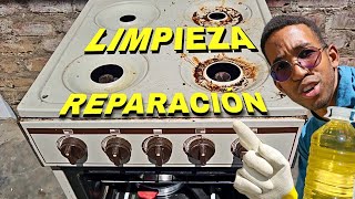 Cocina a gas se apaga sola MUY SUCIA [upl. by Larrej626]