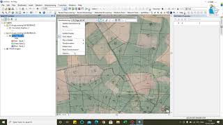 How to Georeference a KhasraCadastal Map in Arcgis [upl. by Lux]