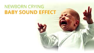 Newborn Crying Baby Sound Effect [upl. by Atinrahc]