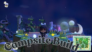 Animal Crossing New Horizons campsite build with me [upl. by Couchman410]