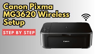 Canon Pixma MG3620 Wireless Setup [upl. by Koloski]