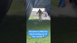 Football entrance gone wrong 😬🤦‍♂️ shorts [upl. by Atkins]