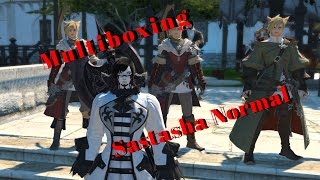 FFXIV Multiboxing Sastasha Normal [upl. by Niuq]