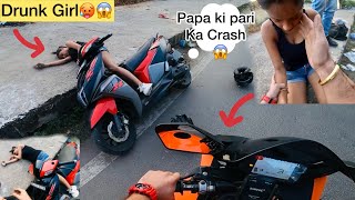 Papa ki pari Crash on road😱 [upl. by Akiehsat57]