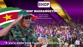 🔴 LIVE │NDP MASSA MEETING [upl. by Geraud]