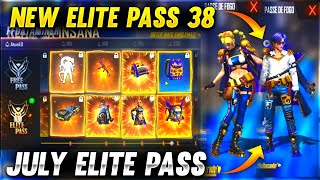 FREE FIRE NEW ELITE PASS FULL VIDEOSEASON 38 ELITE PASS FREE FIRE [upl. by Bourgeois]