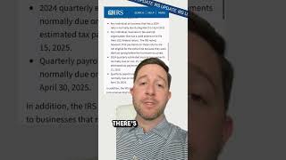 Update IRS Tax Postponement for Hurricane Affected Areas  David Talley CFP® Talley Financial [upl. by Nahgaem]