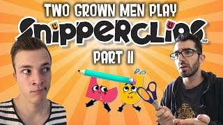 2 Grown Men Play Snipperclips 2 [upl. by Clareta]