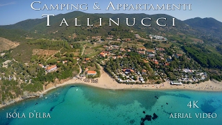 Video Promozionale Camping Appartamenti Tallinucci  Lacona Isola dElba Drone Video 4K [upl. by Adigun335]