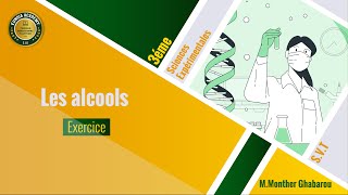 3ème sciences Exercices  Alcool  corrigé [upl. by Irwin]