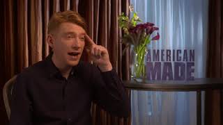 American Made  Itw Domhnall Gleeson official video [upl. by Herculie620]