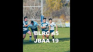 BLRC Premier Reserve Men vs JBAA Nov 1222 [upl. by Llenor]