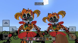 The Minecraft FNAF Multi Vs FFPSFNAF6 Addon Minecraft [upl. by Joshua]