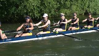 Wolfson W1 Division 2 Friday Cambridge May Bumps 2023 slow motion [upl. by Tletski]