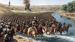 The Battle of Yarmouk River Conquest and Valor in the Middle East [upl. by Roxana42]