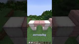 How to build a PALE OAK and CHERRY in minecraft again latest snapshot 122 shorts minecraft [upl. by Lewellen475]